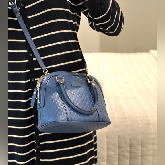 Gucci Monogram Bag with shoulder strap - Picture 5 of 10